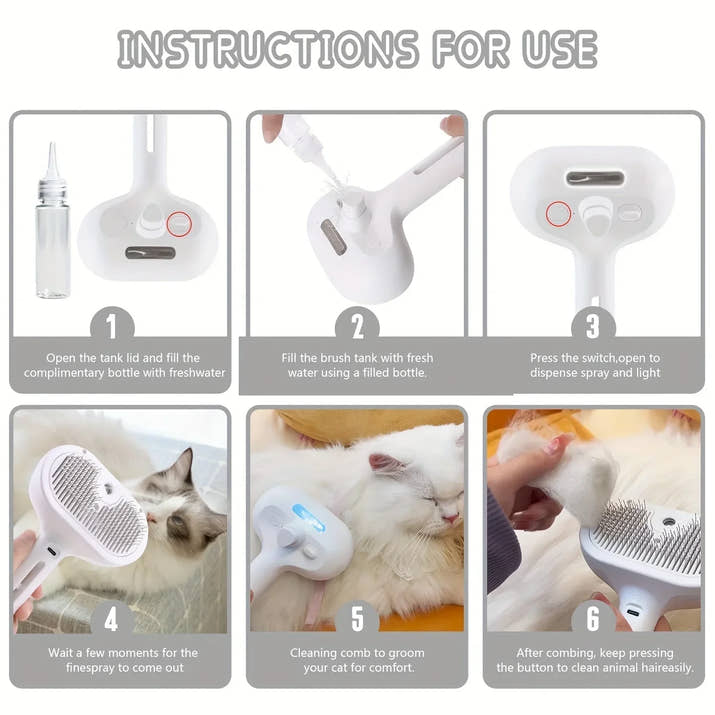 Gentle Groom™ Pet Spray Comb